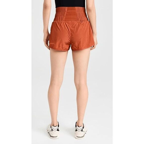 Free People Movement The Way Home Shorts Burnt Orange Small NWOT - Picture 8 of 8